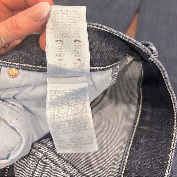 MOTHER ~ THE STUNNER ANKLE STEP FRAY in disco dolls colour size 24 - Picture 8 of 12